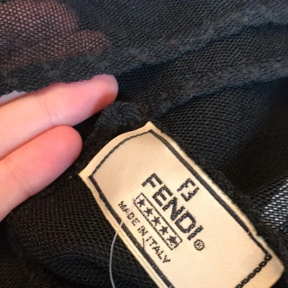 Vintage Fendi Sheer Dress - Picture 11 of 14